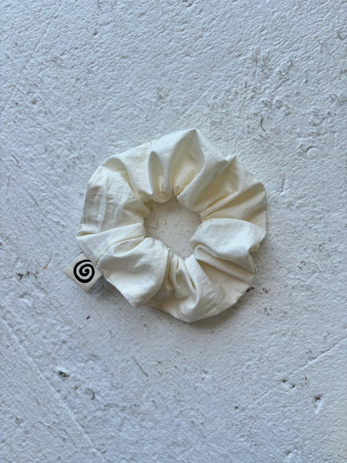 Cream Scrunchie Large