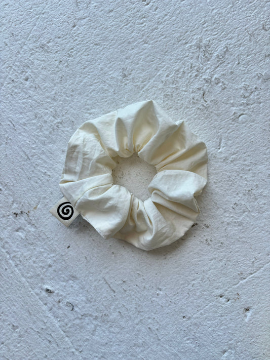 Cream Scrunchie Large