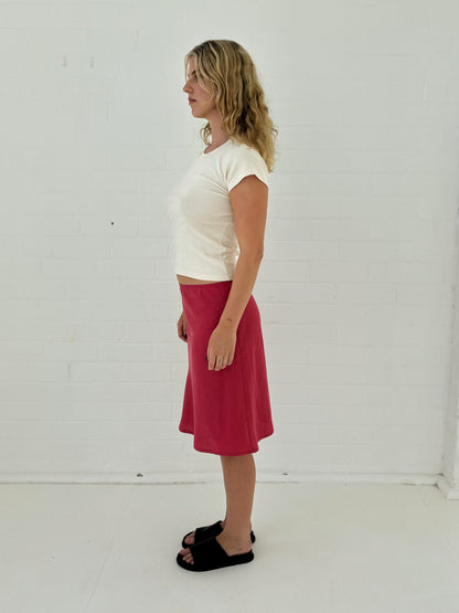 Bias Slip Skirt